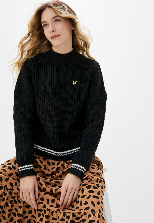 Джемпер Lyle & Scott, Черный, Tipped Jumper
Джемпер Lyle & Scott, Черный, Tipped Jumper