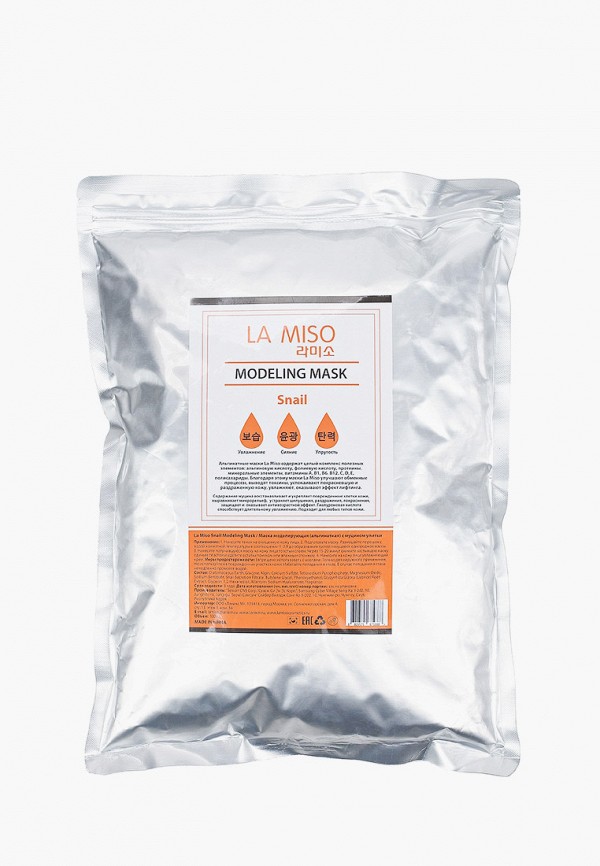 Маска для лица La Miso, Прозрачный, моделирующая (альгинатная) с муцином улитки, 1000 г
Маска для лица La Miso, Прозрачный, моделирующая (альгинатная) с муцином улитки, 1000 г
