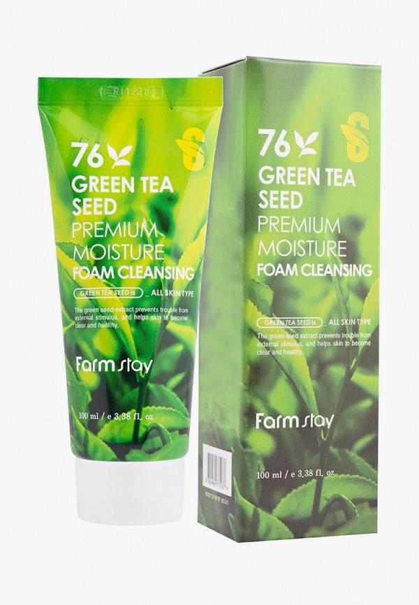 Пенка для умывания Farm Stay, Белый, Green Tea Seed Premium Moisture Foam Cleansing, 100 мл
Пенка для умывания Farm Stay, Белый, Green Tea Seed Premium Moisture Foam Cleansing, 100 мл