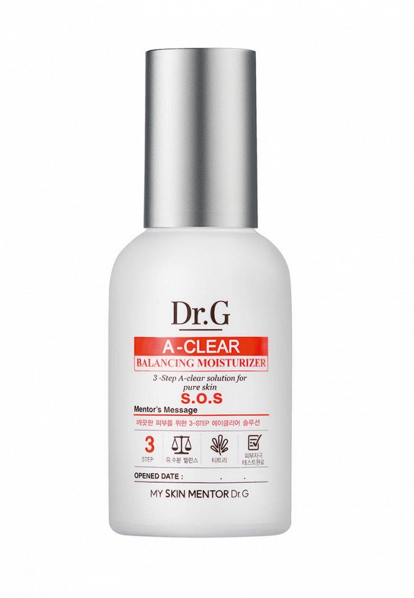 Эмульсия для лица Dr.G, Белый, увлажняющая против воспалений A-CLEAR BALANCING MOISTURIZER, 50 мл
Эмульсия для лица Dr.G, Белый, увлажняющая против воспалений A-CLEAR BALANCING MOISTURIZER, 50 мл