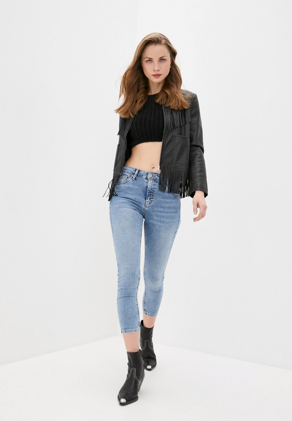 фото Куртка кожаная topshop