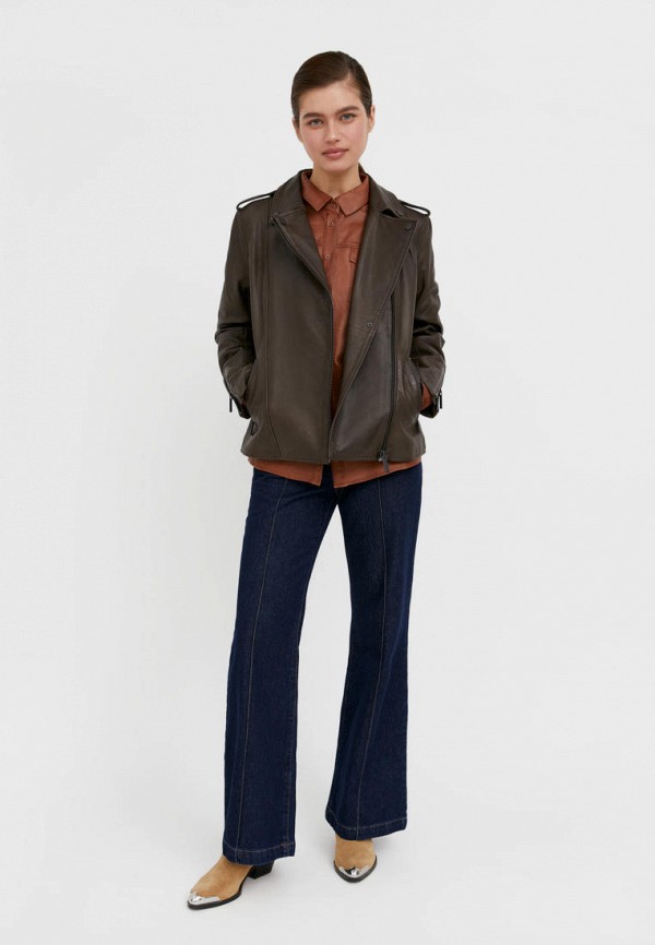 фото Куртка кожаная finn flare