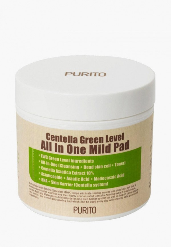 Спонжи Purito, Бежевый, очищающие с центеллой Centella Green Level All in One Mild Pad, 70 шт./130 мл
Спонжи Purito, Бежевый, очищающие с центеллой Centella Green Level All in One Mild Pad, 70 шт./130 мл