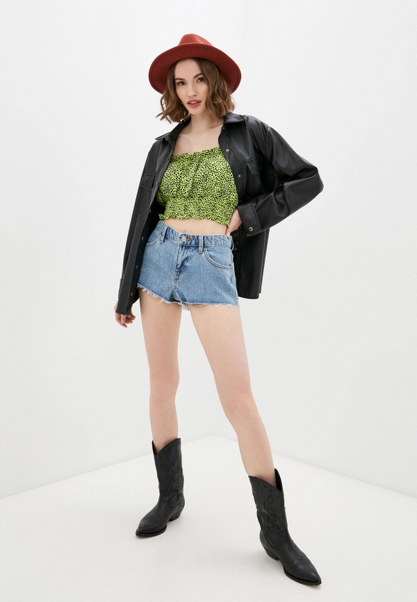 фото Шорты джинсовые topshop