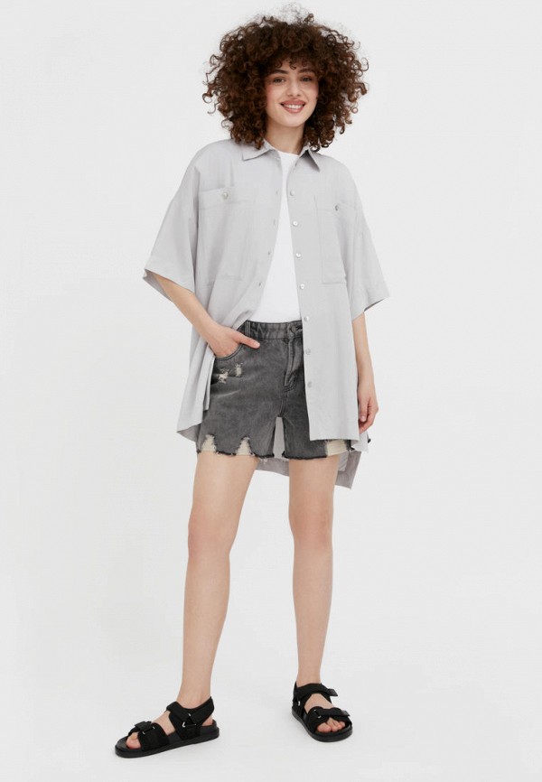 фото Шорты джинсовые finn flare