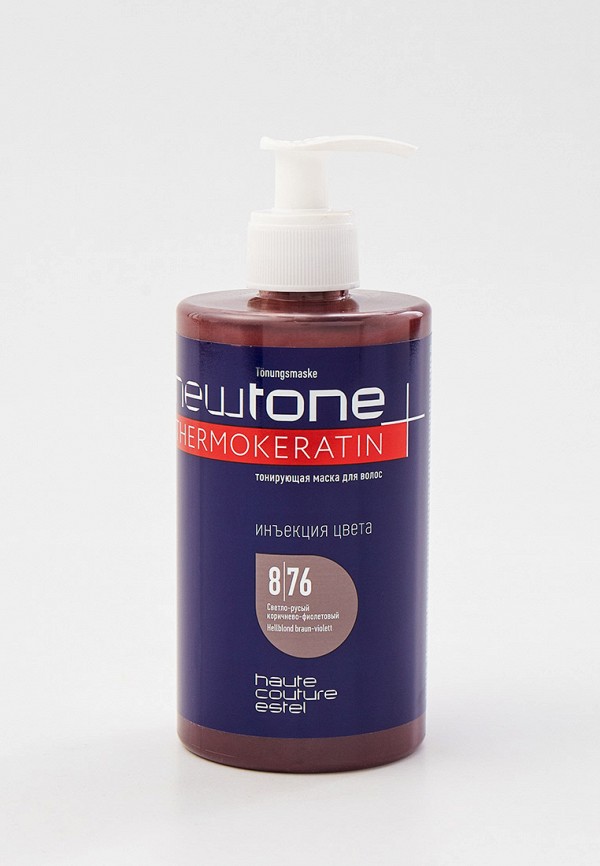 Маска для волос Estel, Коричневый, тонирующая, NEWTONE, ESTEL PROFESSIONAL, 8/76 светло-русый коричнево-фиолетовый, 435 мл
Маска для волос Estel, Коричневый, тонирующая, NEWTONE, ESTEL PROFESSIONAL, 8/76 светло-русый коричнево-фиолетовый, 435 мл