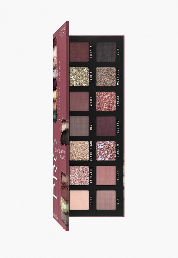 Палетка для глаз Catrice, Разноцветный, PRO SLIM EYESHADOW PALETTE, Vintage Soul 010 Lost In Fairytales , 85г.
Палетка для глаз Catrice, Разноцветный, PRO SLIM EYESHADOW PALETTE, Vintage Soul 010 Lost In Fairytales , 85г.
