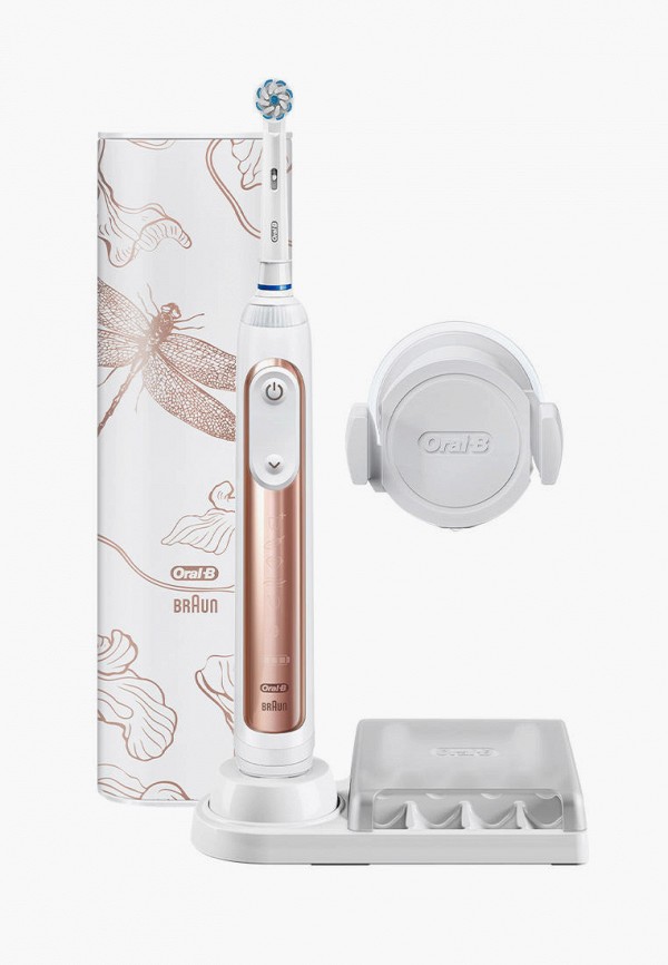 Электрическая зубная щетка Oral B, Бежевый, Genius 10000N Special Edition Sensi Rose Gold D701.515.6XC
Электрическая зубная щетка Oral B, Бежевый, Genius 10000N Special Edition Sensi Rose Gold D701.515.6XC