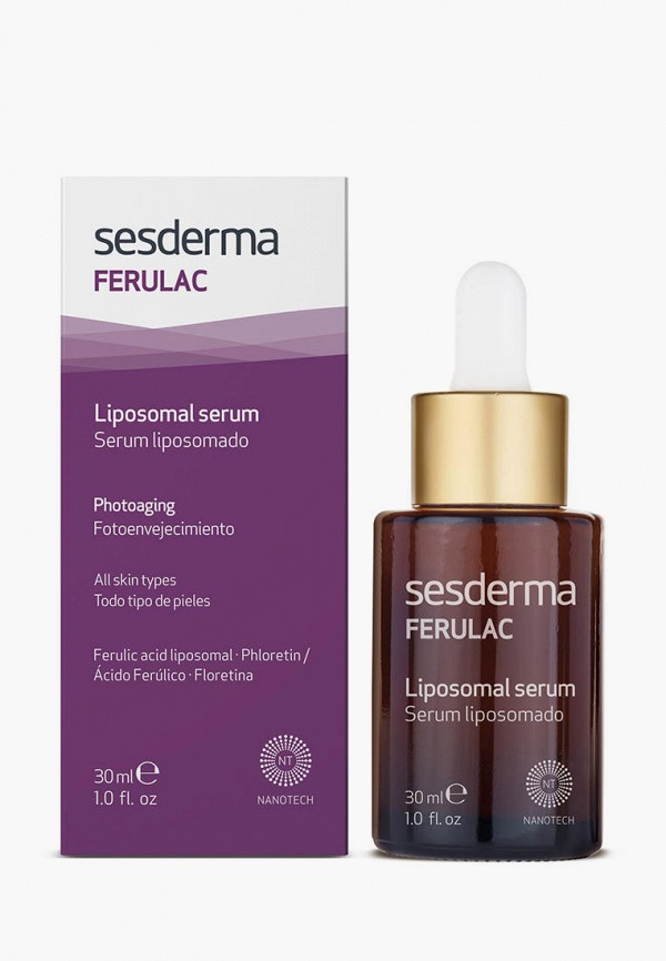 Сыворотка для лица Sesderma, Прозрачный, липосомальная с феруловой кислотой FERULAC, 30 мл
Сыворотка для лица Sesderma, Прозрачный, липосомальная с феруловой кислотой FERULAC, 30 мл