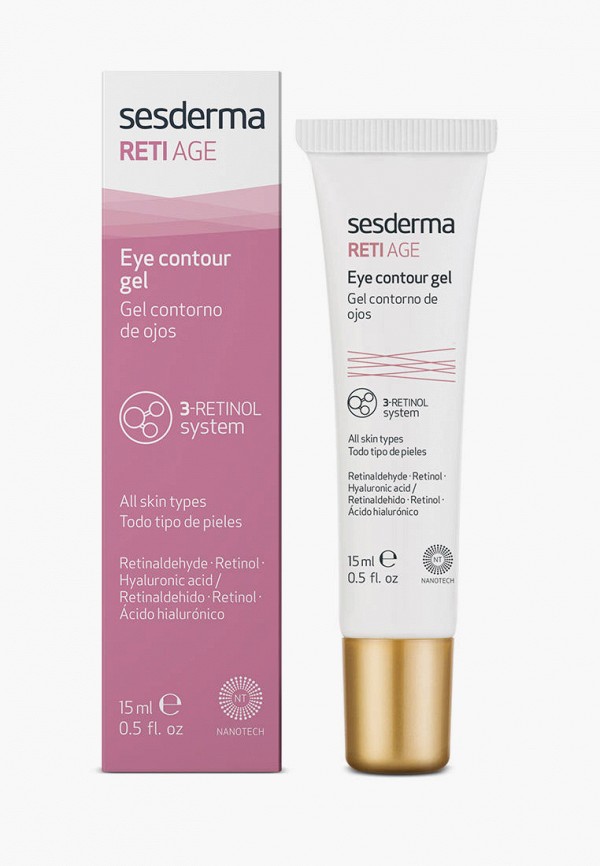 Гель для кожи вокруг глаз Sesderma, Прозрачный, антивозрастной RETI AGE Eye contour gel, 15 мл
Гель для кожи вокруг глаз Sesderma, Прозрачный, антивозрастной RETI AGE Eye contour gel, 15 мл