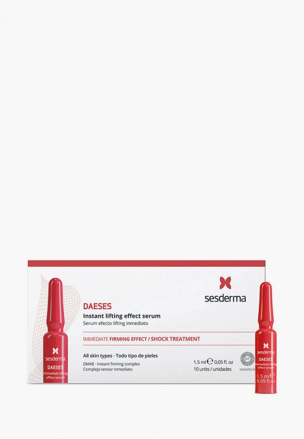 Сыворотка для лица Sesderma, Прозрачный, с мгновенным эффектом лифтинга DAESES, 10 шт по 1,5 мл
Сыворотка для лица Sesderma, Прозрачный, с мгновенным эффектом лифтинга DAESES, 10 шт по 1,5 мл