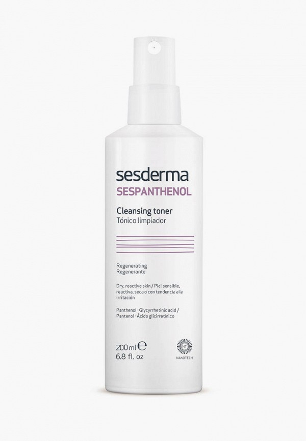 Тоник для лица Sesderma, Прозрачный, очищающий восстанавливающий SESPANTHENOL, 200 мл
Тоник для лица Sesderma, Прозрачный, очищающий восстанавливающий SESPANTHENOL, 200 мл