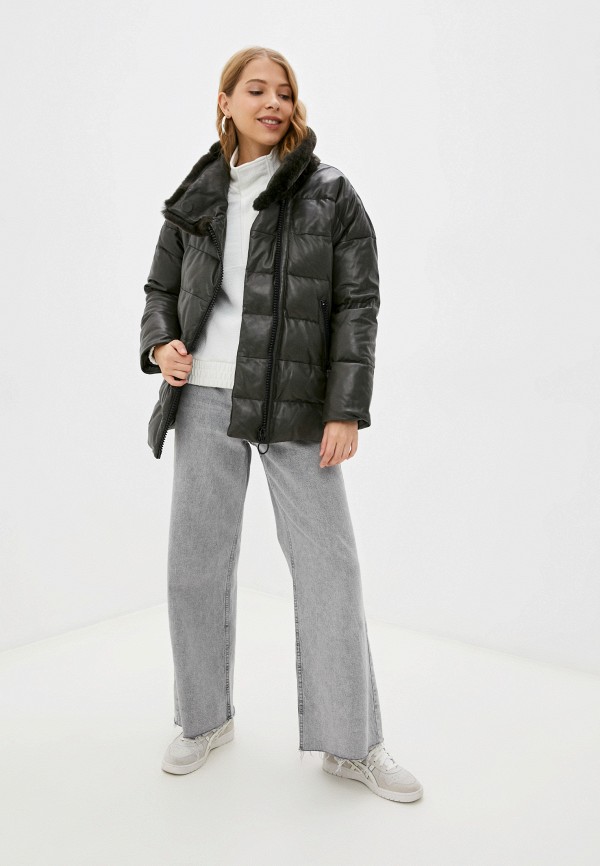 фото Куртка утепленная снежная королева