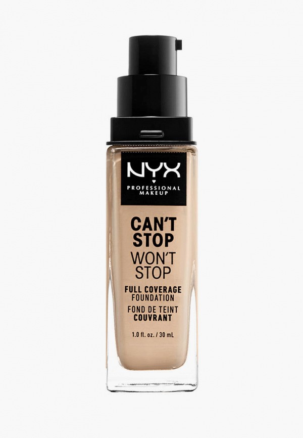 Тональное средство Nyx Professional Makeup, Бежевый, CANT STOP WONT STOP WARM VANILLA, 30 мл
Тональное средство Nyx Professional Makeup, Бежевый, CANT STOP WONT STOP WARM VANILLA, 30 мл