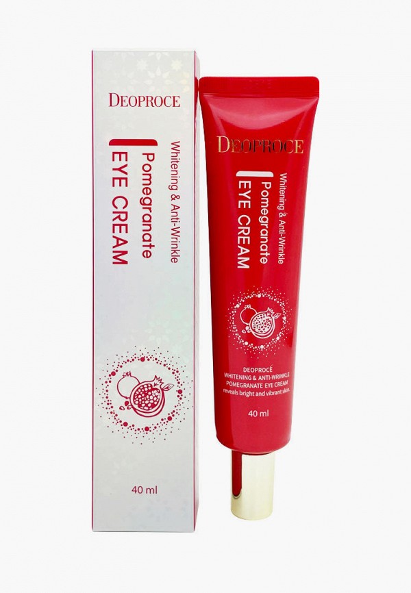 Крем для кожи вокруг глаз Deoproce, Красный, Deoproce Pomegranate Eye Cream Whitening & Anti-Wrinkle антивозрастной, 40 мл
Крем для кожи вокруг глаз Deoproce, Красный, Deoproce Pomegranate Eye Cream Whitening & Anti-Wrinkle антивозрастной, 40 мл