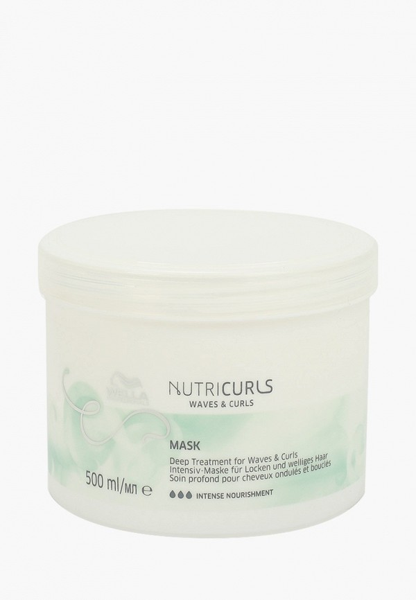 Маска для волос Wella Professionals, Прозрачный, NUTRICURLS для питания волос. интенсивная, 500 мл
Маска для волос Wella Professionals, Прозрачный, NUTRICURLS для питания волос. интенсивная, 500 мл