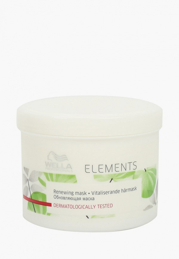 Маска для волос Wella Professionals, Прозрачный, ELEMENTS для обновления волос, 500 мл
Маска для волос Wella Professionals, Прозрачный, ELEMENTS для обновления волос, 500 мл