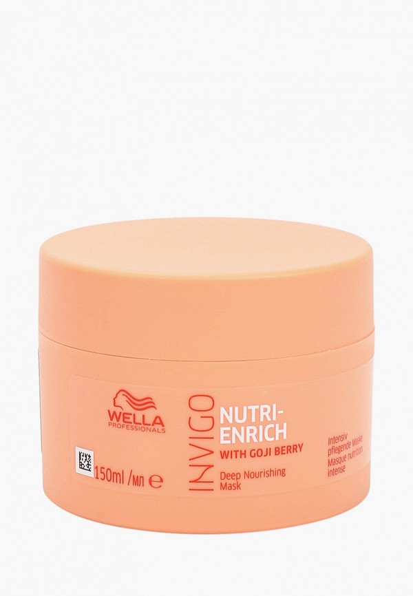 Маска для волос Wella Professionals, Белый, уход INVIGO NUTRI-ENRICH для питания волос, 150 мл
Маска для волос Wella Professionals, Белый, уход INVIGO NUTRI-ENRICH для питания волос, 150 мл