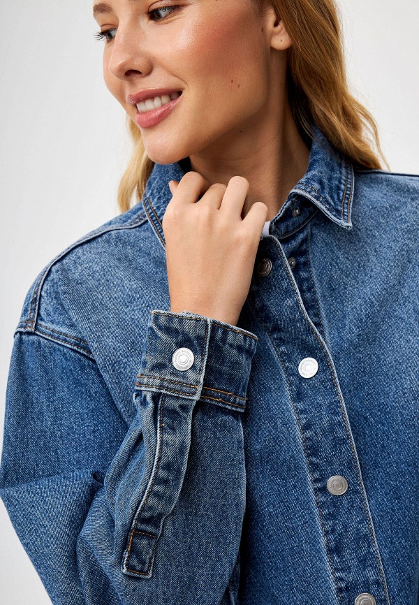 фото Рубашка джинсовая sela