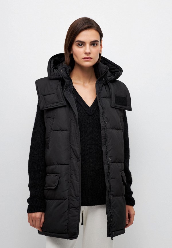 Жилет утепленный Sela, Черный 
Жилет утепленный Sela, Черный