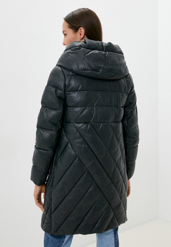 фото Куртка кожаная снежная королева