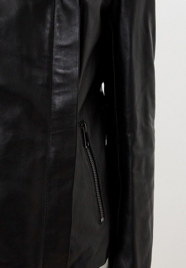 фото Куртка кожаная снежная королева