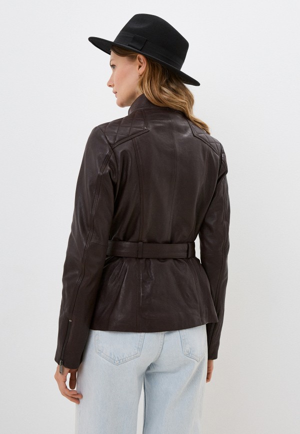 фото Куртка кожаная снежная королева