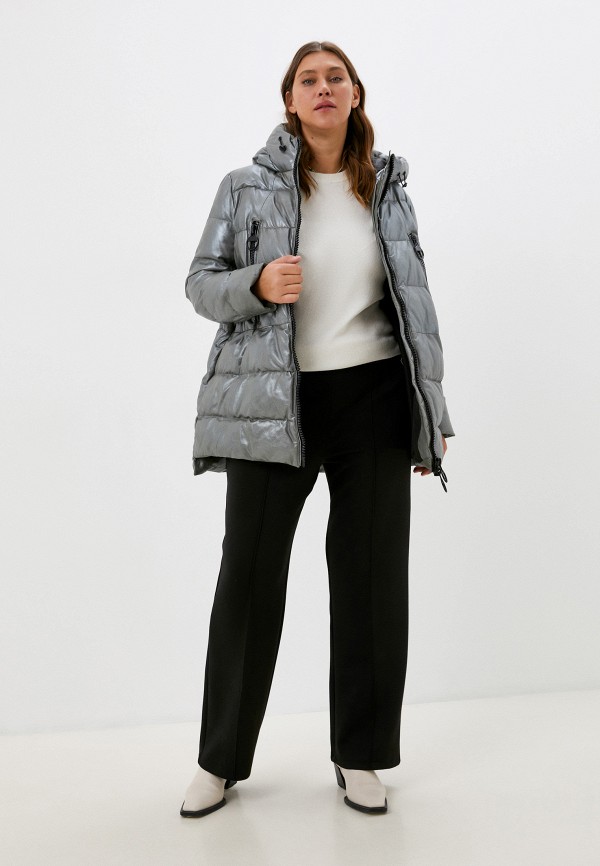 фото Куртка кожаная снежная королева