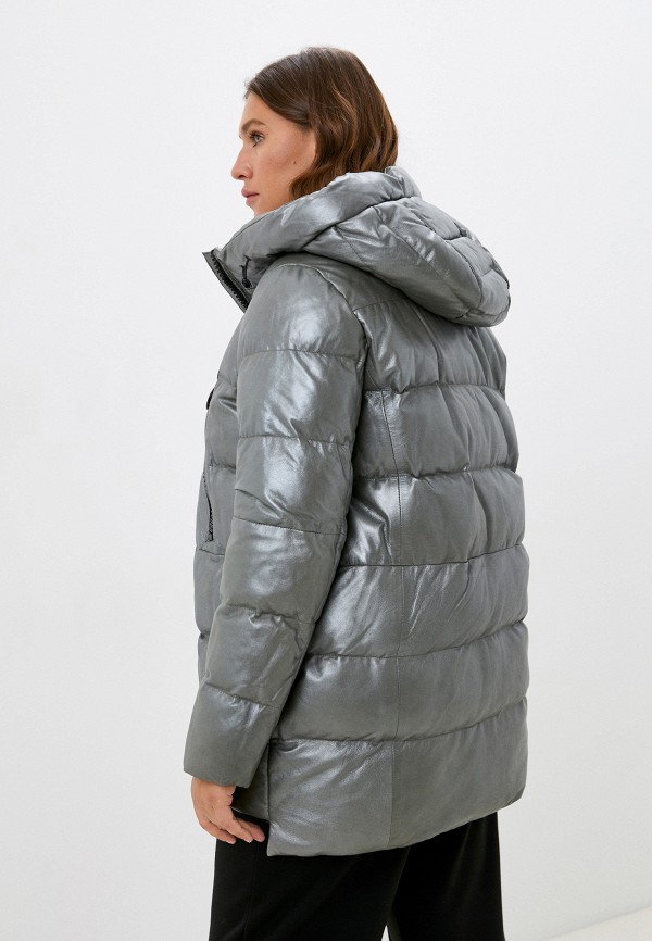 фото Куртка кожаная снежная королева