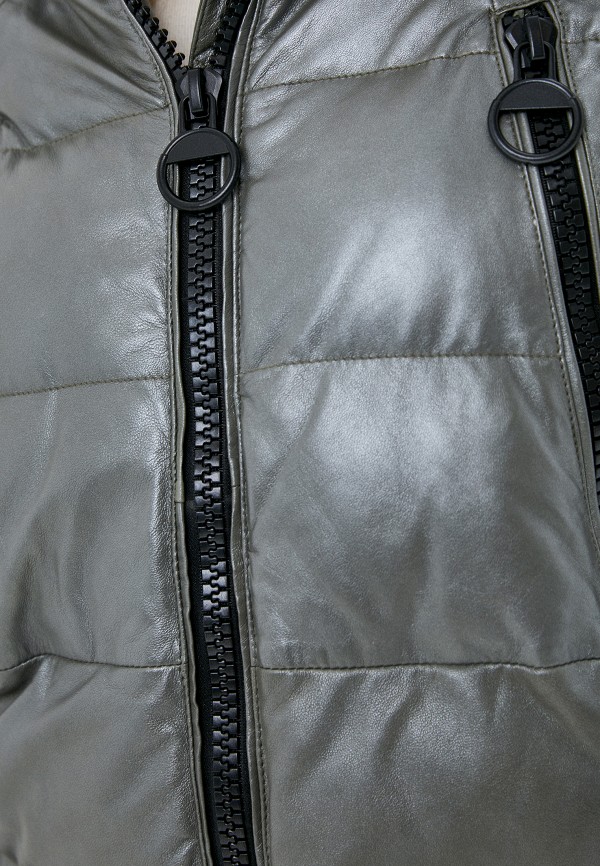 фото Куртка кожаная снежная королева