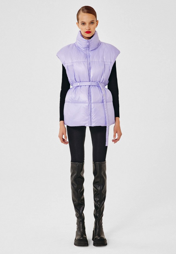 фото Жилет утепленный снежная королева