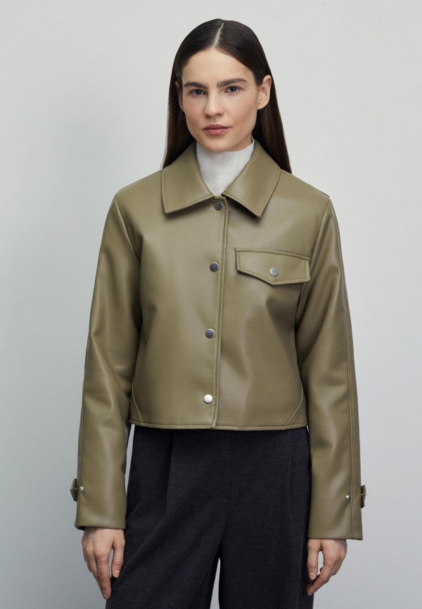 фото Куртка кожаная zarina