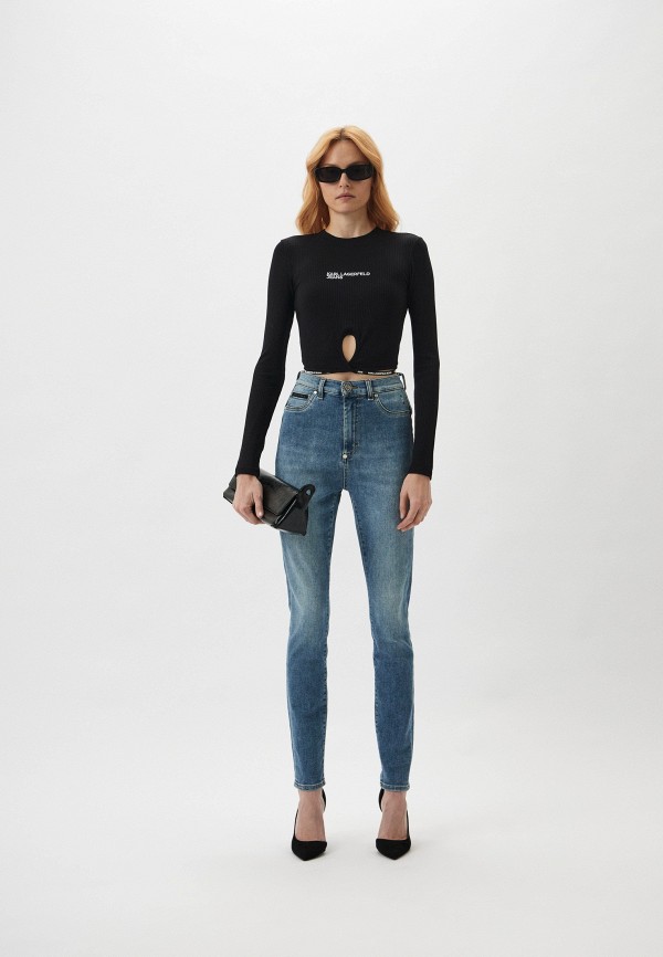 фото Лонгслив karl lagerfeld jeans