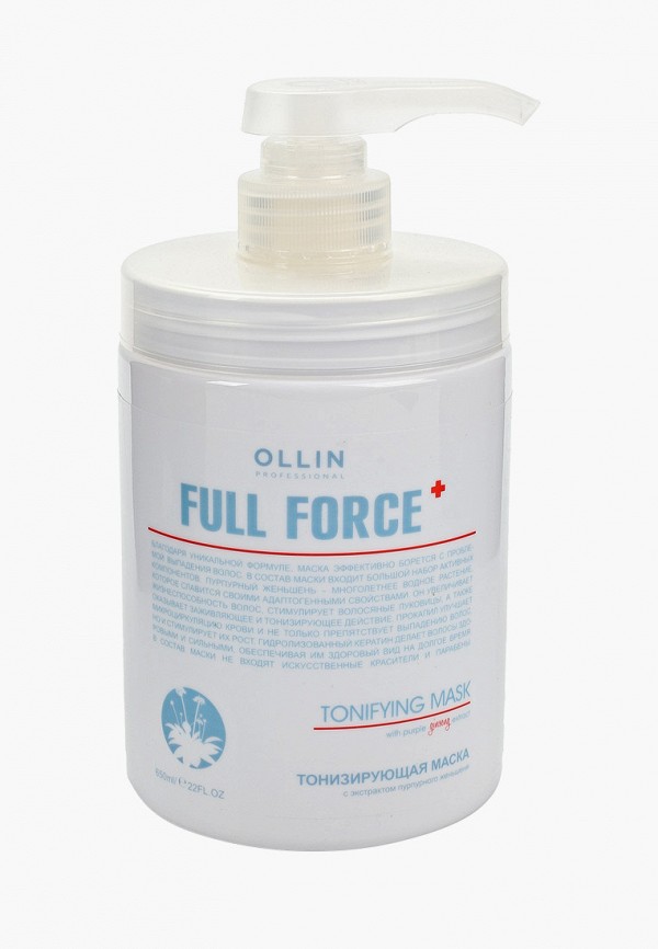 Маска для волос Ollin, Прозрачный, FULL FORCE против выпадения волос OLLIN PROFESSIONAL тонизирующая с экстрактом пурпурного женьшеня 650 мл
Маска для волос Ollin, Прозрачный, FULL FORCE против выпадения волос OLLIN PROFESSIONAL тонизирующая с экстрактом пурпурного женьшеня 650 мл