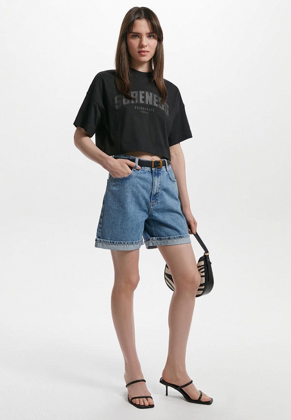 фото Шорты джинсовые love republic