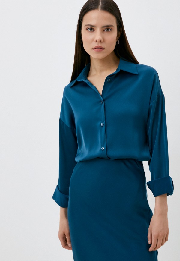 Блуза BrandStoff, Синий 
Блуза BrandStoff, Синий