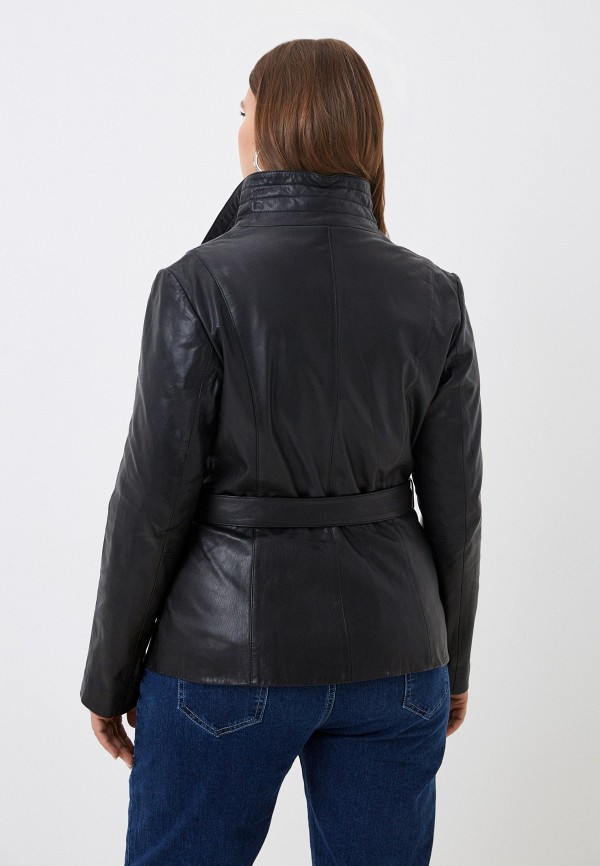 фото Куртка кожаная снежная королева