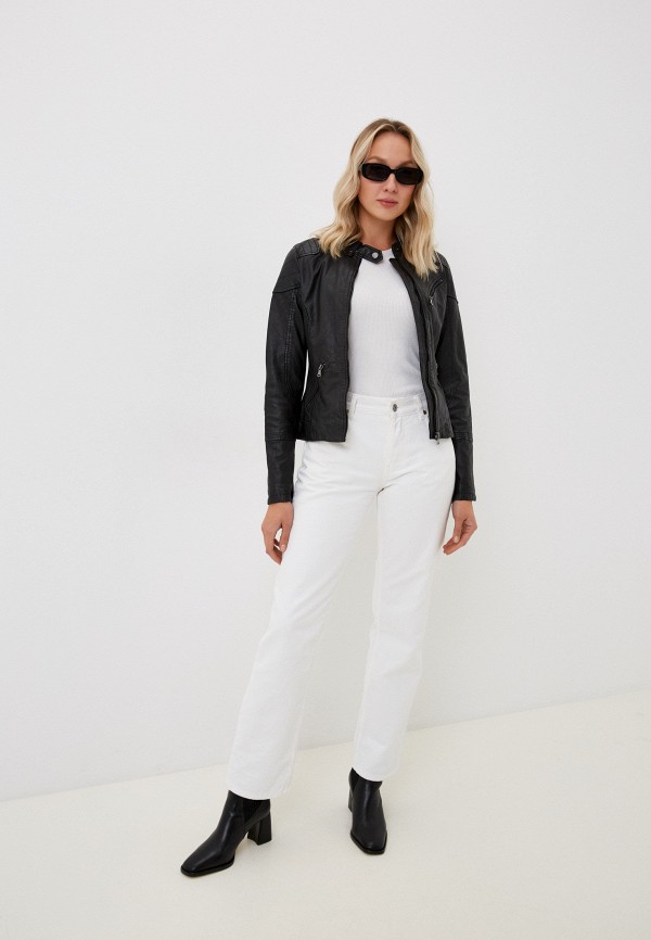 фото Куртка кожаная снежная королева