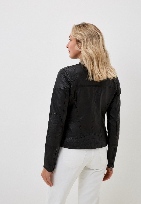 фото Куртка кожаная снежная королева