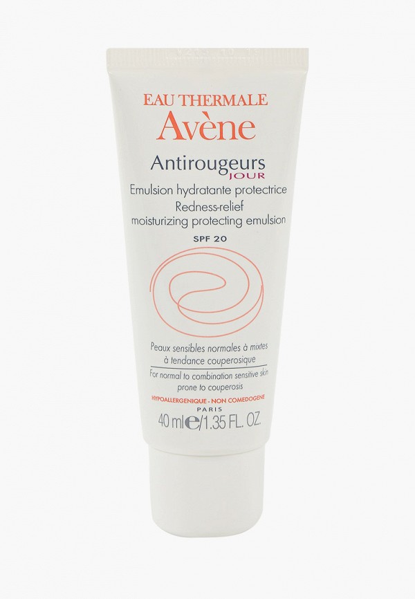 Эмульсия для лица Avene, Прозрачный, дневная увлажняющая от покраснений "ANTIROUGEURS JOUR", SPF 20, 40 мл
Эмульсия для лица Avene, Прозрачный, дневная увлажняющая от покраснений "ANTIROUGEURS JOUR", SPF 20, 40 мл