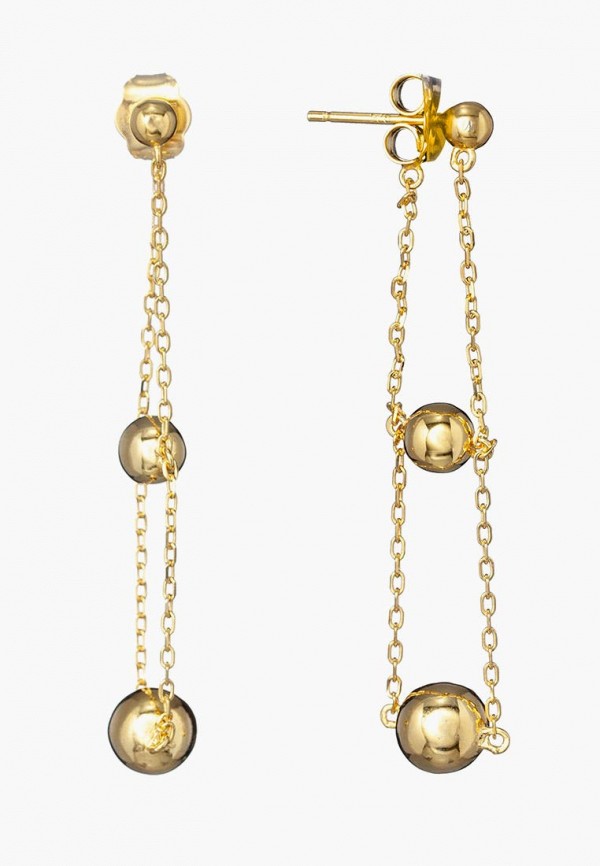 Серьги Brosh Jewellery, Золотой