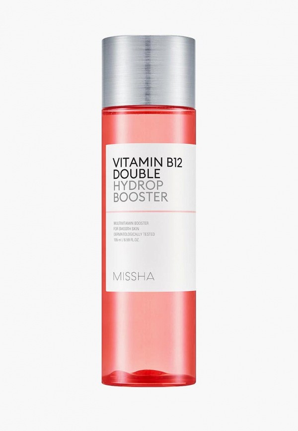 Тоник для лица Missha, Розовый, Тоник-бустер Vitamin B12 Double Hydrop Booster, 195 мл
Тоник для лица Missha, Розовый, Тоник-бустер Vitamin B12 Double Hydrop Booster, 195 мл