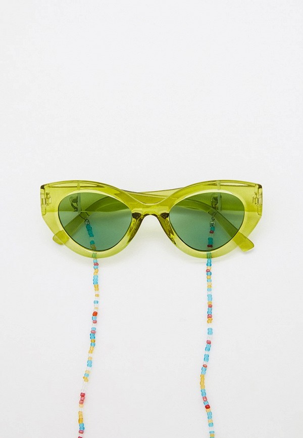 Очки солнцезащитные и цепочка Pabur, Зеленый 
Очки солнцезащитные и цепочка Pabur, Зеленый