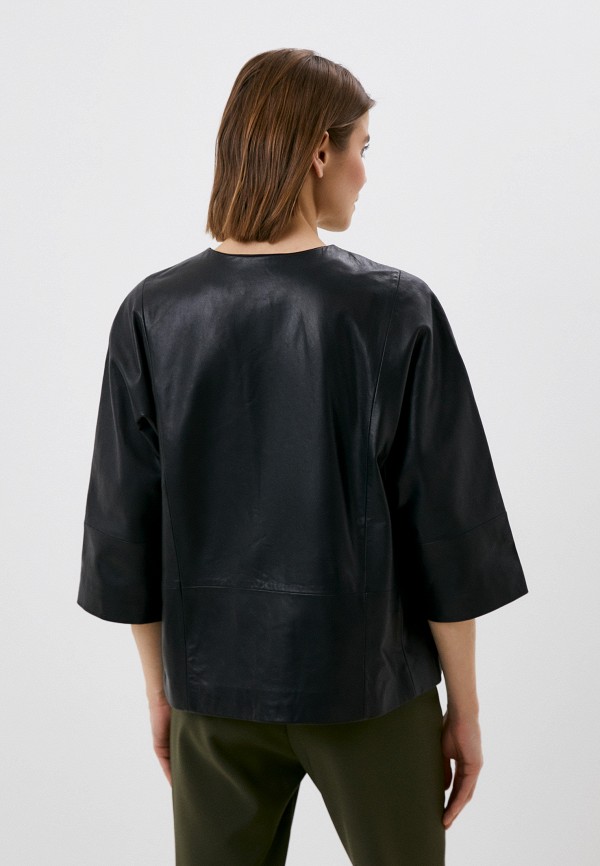 фото Куртка кожаная снежная королева