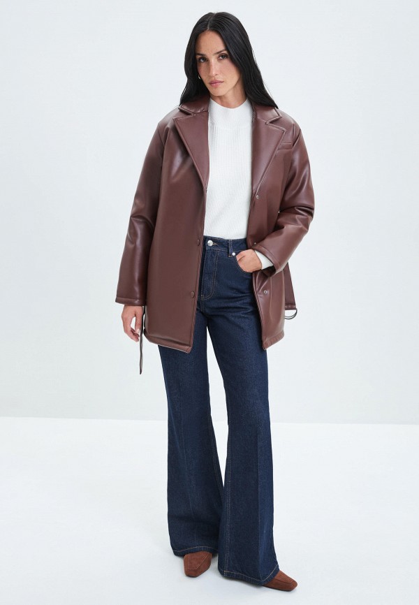 фото Куртка кожаная zarina