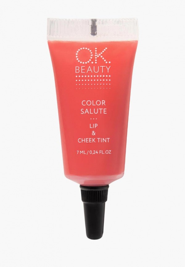 Тинт для губ OK Beauty, Коралловый, и щек OK Beauty Сolor Salute Lip & Cheek Tint тон TANAMI
Тинт для губ OK Beauty, Коралловый, и щек OK Beauty Сolor Salute Lip & Cheek Tint тон TANAMI