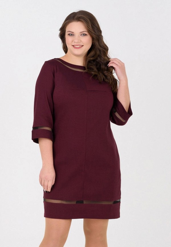 Платье RicaMare, Бордовый 
Платье RicaMare, Бордовый
