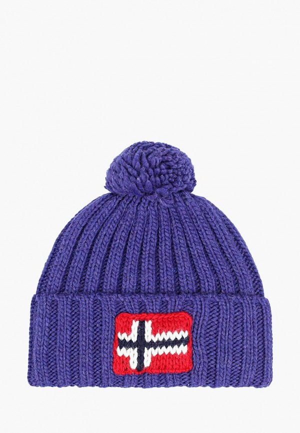 Шапка Napapijri, Синий, SEMIURY 
Шапка Napapijri, Синий, SEMIURY