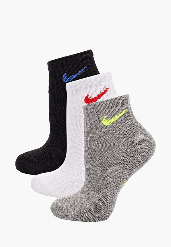 Носки 3 пары Nike, Разноцветный, KIDS' PERFORMANCE CUSHIONED QUARTER TRAINING SOCKS (3 PAIR)
Носки 3 пары Nike, Разноцветный, KIDS' PERFORMANCE CUSHIONED QUARTER TRAINING SOCKS (3 PAIR)