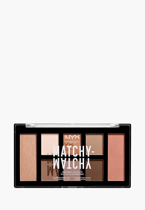 Палетка для глаз Nyx Professional Makeup, Разноцветный, Matchy-Matchy Monochromatic Color Palette, оттенок 01, Taupe
Палетка для глаз Nyx Professional Makeup, Разноцветный, Matchy-Matchy Monochromatic Color Palette, оттенок 01, Taupe